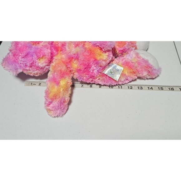 Build A Bear Pink Heart Teddy 15 in Plush Stuffed Animal Toy BAB Valentines Day - Picture 8 of 9